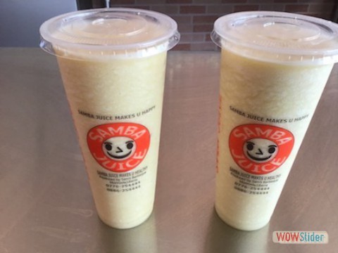 Samba Juice - Made from  fresh fruits...